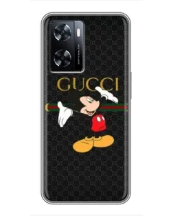 Чехол для OnePlus Nord N20 SE с картинкой «Микки Маус Gucci»