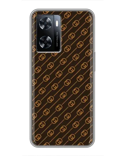Чехол для OnePlus Nord N20 SE с картинкой «Gucci — золотые диагонали» Чехол для OnePlus Nord N20 SE с картинкой «Gucci — золотые диагонали»