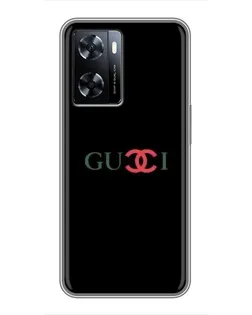 Чехол для OnePlus Nord N20 SE с картинкой «Gucci — красный градиент»