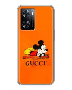 Чохол для OnePlus Nord N20 SE з картинкою «Міккі Маус Gucci — помаранч» Чохол для OnePlus Nord N20 SE з картинкою «Міккі Маус Gucci — помаранч»
