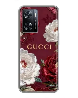 Чохол для OnePlus Nord N20 SE з картинкою «Gucci — бордові троянди» Чохол для OnePlus Nord N20 SE з картинкою «Gucci — бордові троянди»
