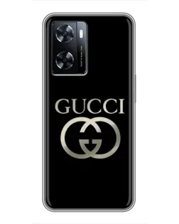 Чохол для OnePlus Nord N20 SE з картинкою «Gucci — золото на чорному» Чохол для OnePlus Nord N20 SE з картинкою «Gucci — золото на чорному»
