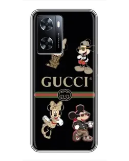 Чохол для OnePlus Nord N20 SE з картинкою «Gucci — герої Disney та монограма» Чохол для OnePlus Nord N20 SE з картинкою «Gucci — герої Disney та монограма»
