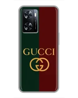 Чохол для OnePlus Nord N20 SE з картинкою «Gucci — темно-зелений градієнт» Чохол для OnePlus Nord N20 SE з картинкою «Gucci — темно-зелений градієнт»