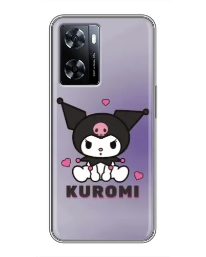 Чехол для OnePlus Nord N20 SE с картинкой «Kuromi — фиолетовый арт»