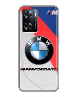 Чехол для OnePlus Nord N20 SE с картинкой «BMW Performance стиль» Чехол для OnePlus Nord N20 SE с картинкой «BMW Performance стиль»