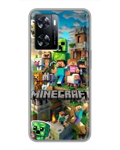 Чехол для OnePlus Nord N20 SE с картинкой «Замок Minecraft» Чехол для OnePlus Nord N20 SE с картинкой «Замок Minecraft»