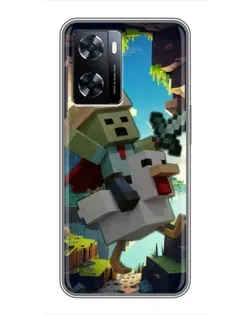 Чехол для OnePlus Nord N20 SE с картинкой «Стив и гусь» Чехол для OnePlus Nord N20 SE с картинкой «Стив и гусь»