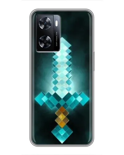 Чехол для OnePlus Nord N20 SE с картинкой «Алмазный меч неон» Чехол для OnePlus Nord N20 SE с картинкой «Алмазный меч неон»