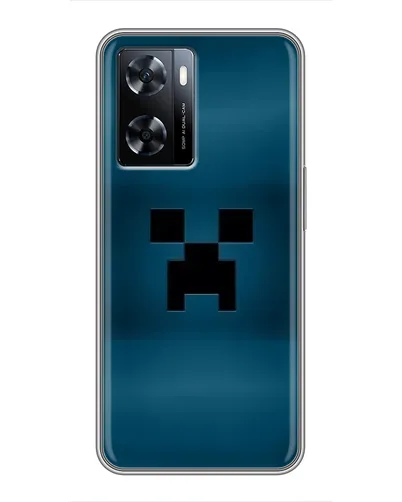Чехол для OnePlus Nord N20 SE с картинкой «Крипер текстура» Чехол для OnePlus Nord N20 SE с картинкой «Крипер текстура»
