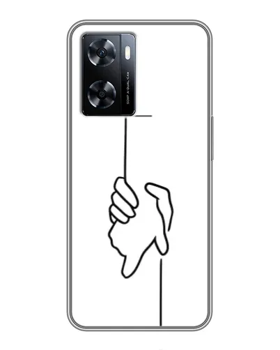 Чехол для OnePlus Nord N20 SE с картинкой «Рука держит» Чехол для OnePlus Nord N20 SE с картинкой «Рука держит»