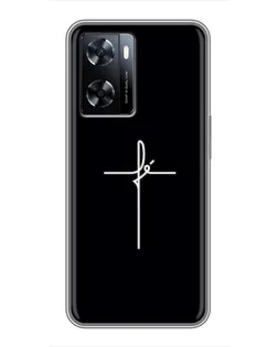 Чохол для OnePlus Nord N20 SE з картинкою «Тонкий хрест»