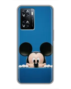 Чехол для OnePlus Nord N20 SE с картинкой «Микки выглядывает»