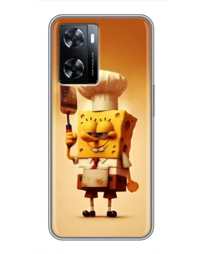 Чехол для OnePlus Nord N20 SE с картинкой «Губка Боб повар»