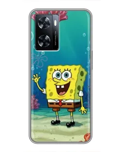 Чехол для OnePlus Nord N20 SE с картинкой «Подводный привет»