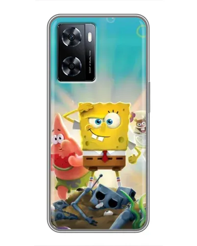 Чехол для OnePlus Nord N20 SE с картинкой «Спанч Боб победитель»