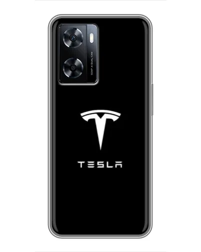 Чехол для OnePlus Nord N20 SE с картинкой «Tesla White Logo» Чехол для OnePlus Nord N20 SE с картинкой «Tesla White Logo»