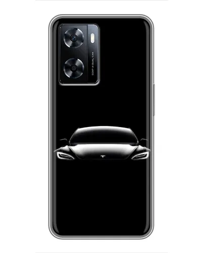 Чехол для OnePlus Nord N20 SE с картинкой «Фары Tesla Night» Чехол для OnePlus Nord N20 SE с картинкой «Фары Tesla Night»