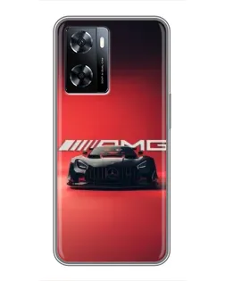 Чехол для OnePlus Nord N20 SE с картинкой «Mercedes AMG — красная линия»