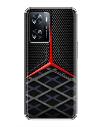 Чехол для OnePlus Nord N20 SE с картинкой «Mercedes Carbon Grid»