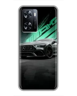 Чехол для OnePlus Nord N20 SE с картинкой «Темный Mercedes AMG»