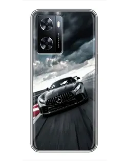 Чехол для OnePlus Nord N20 SE с картинкой «Гоночный Mercedes AMG»