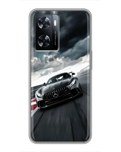 Чехол для OnePlus Nord N20 SE с картинкой «Гоночный Mercedes AMG»