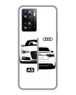 Чехол для OnePlus Nord N20 SE с картинкой «Audi — контрастный дизайн»