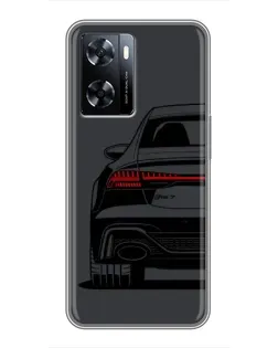 Чехол для OnePlus Nord N20 SE с картинкой «Задняя часть Audi — арт»