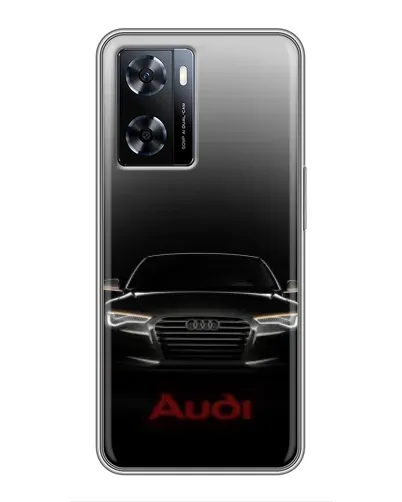 Чехол для OnePlus Nord N20 SE с картинкой «Audi — градиентный контур»