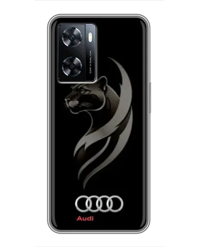 Чехол для OnePlus Nord N20 SE с картинкой «Графика — пантера и Audi»