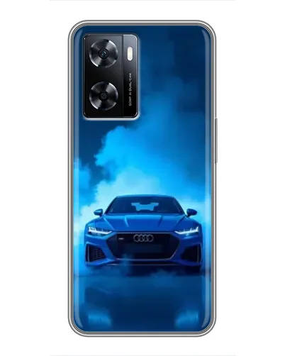 Чехол для OnePlus Nord N20 SE с картинкой «Audi — голубая энергия»
