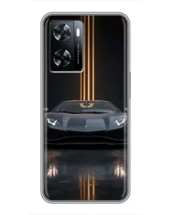 Чехол для OnePlus Nord N20 SE с картинкой «Lamborghini золотые линии» Чехол для OnePlus Nord N20 SE с картинкой «Lamborghini золотые линии»