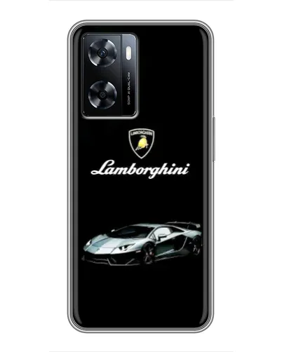 Чехол для OnePlus Nord N20 SE с картинкой «Логотип Lamborghini классика»