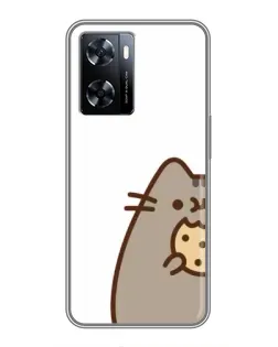 Чехол для OnePlus Nord N20 SE с картинкой «Пушин с печеньем»