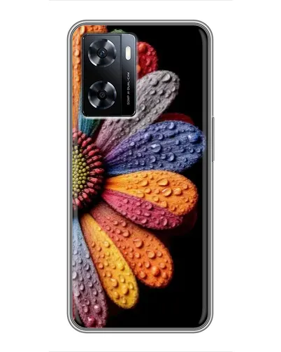 Чехол для OnePlus Nord N20 SE с картинкой «Радужный цветок»