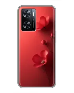 Чехол для OnePlus Nord N20 SE с картинкой «Маковые соцветия»