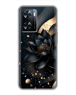 Чехол для OnePlus Nord N20 SE с картинкой «Черный лотос»