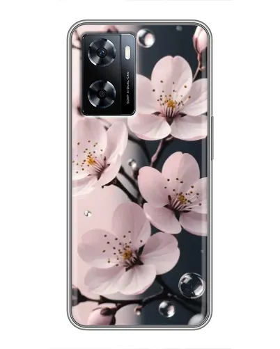 Чехол для OnePlus Nord N20 SE с картинкой «Нежная сакура и капли» Чехол для OnePlus Nord N20 SE с картинкой «Нежная сакура и капли»