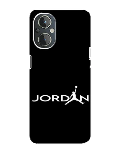 Чехол для OnePlus Nord N20 с картинкой «Jordan White Logo»