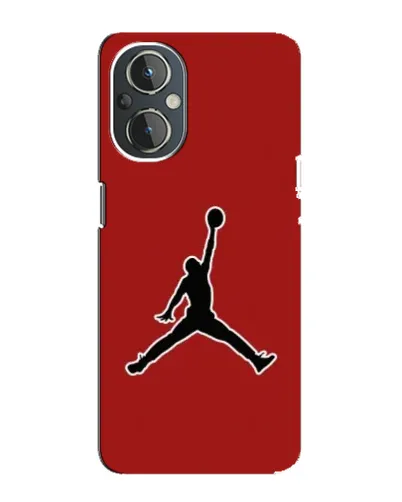 Чехол для OnePlus Nord N20 с картинкой «Jordan Red Back»