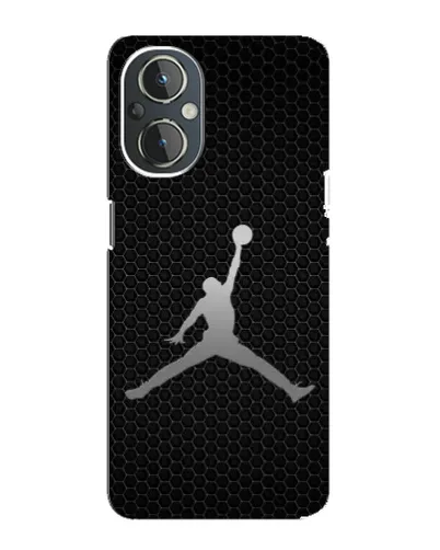 Чехол для OnePlus Nord N20 с картинкой «Jordan Dark Carbon»