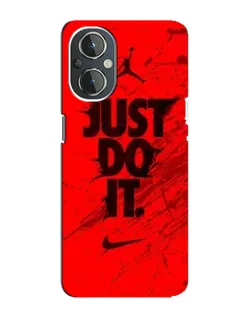 Чехол для OnePlus Nord N20 с картинкой «Nike Just Do It»