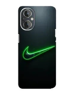 Чехол для OnePlus Nord N20 с картинкой «Неоновый контур Nike» Чехол для OnePlus Nord N20 с картинкой «Неоновый контур Nike»