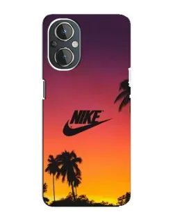 Чохол для OnePlus Nord N20 з картинкою «Nike на заході сонця»