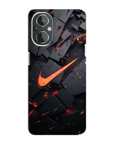 Чохол для OnePlus Nord N20 з картинкою «Nike — ефект розломів»