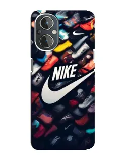 Чохол для OnePlus Nord N20 з картинкою «Колекція кросівок Nike»