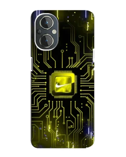 Чохол для OnePlus Nord N20 з картинкою «Nike — золота іскра»