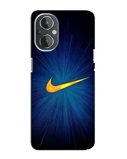 Чохол для OnePlus Nord N20 з картинкою «Синій пульс Nike»