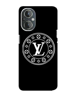 Чехол для OnePlus Nord N20 с картинкой «LV — печать стиля»